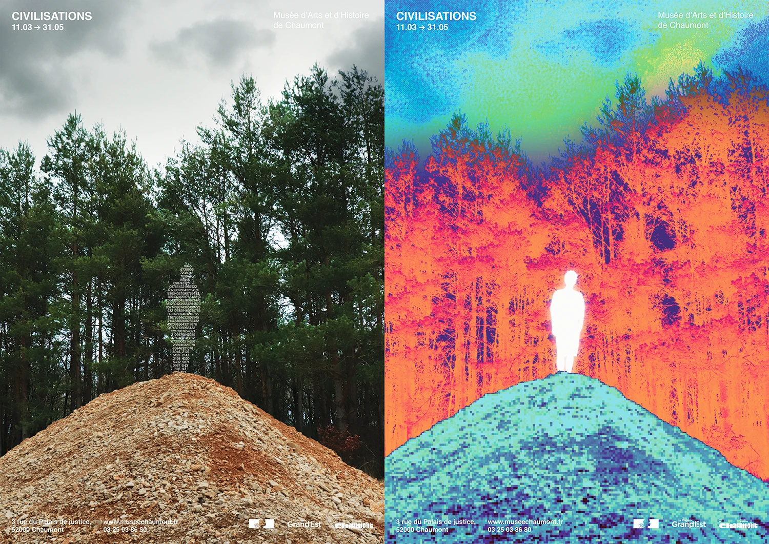 Civilisations duo d'affiches